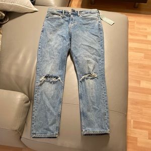 HM ripped jeans